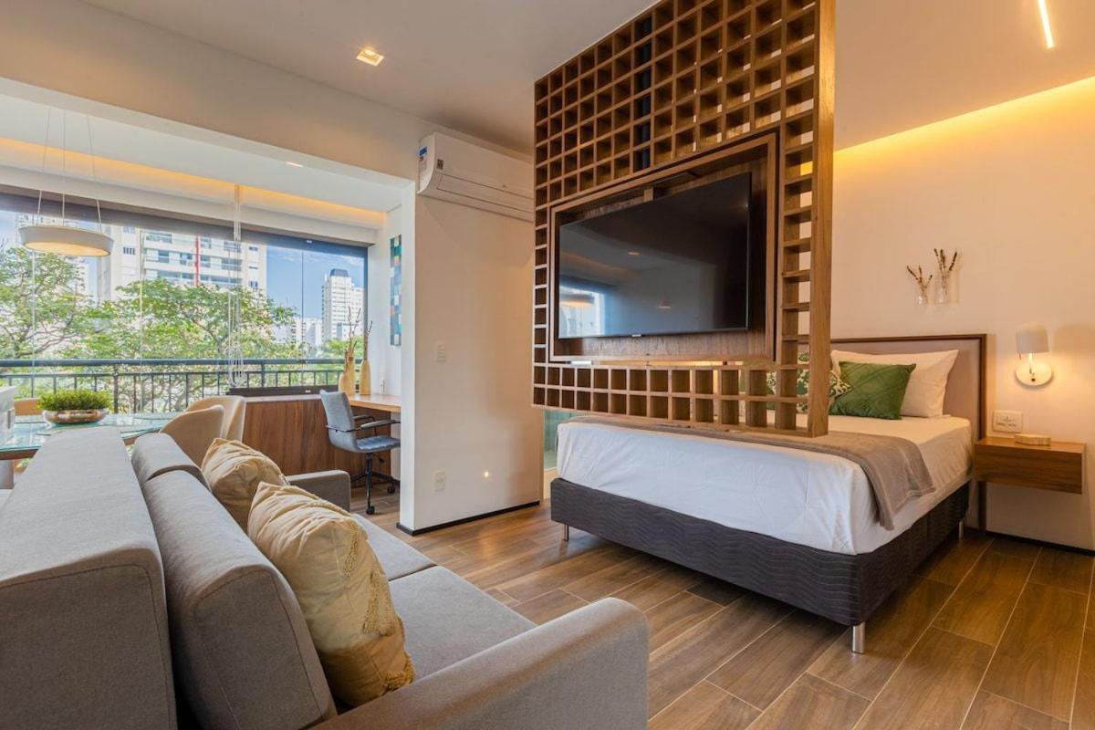 Apartamento Easy Star - Luxuoso Studio No Coracao Do Campo Belo - Hc01h
