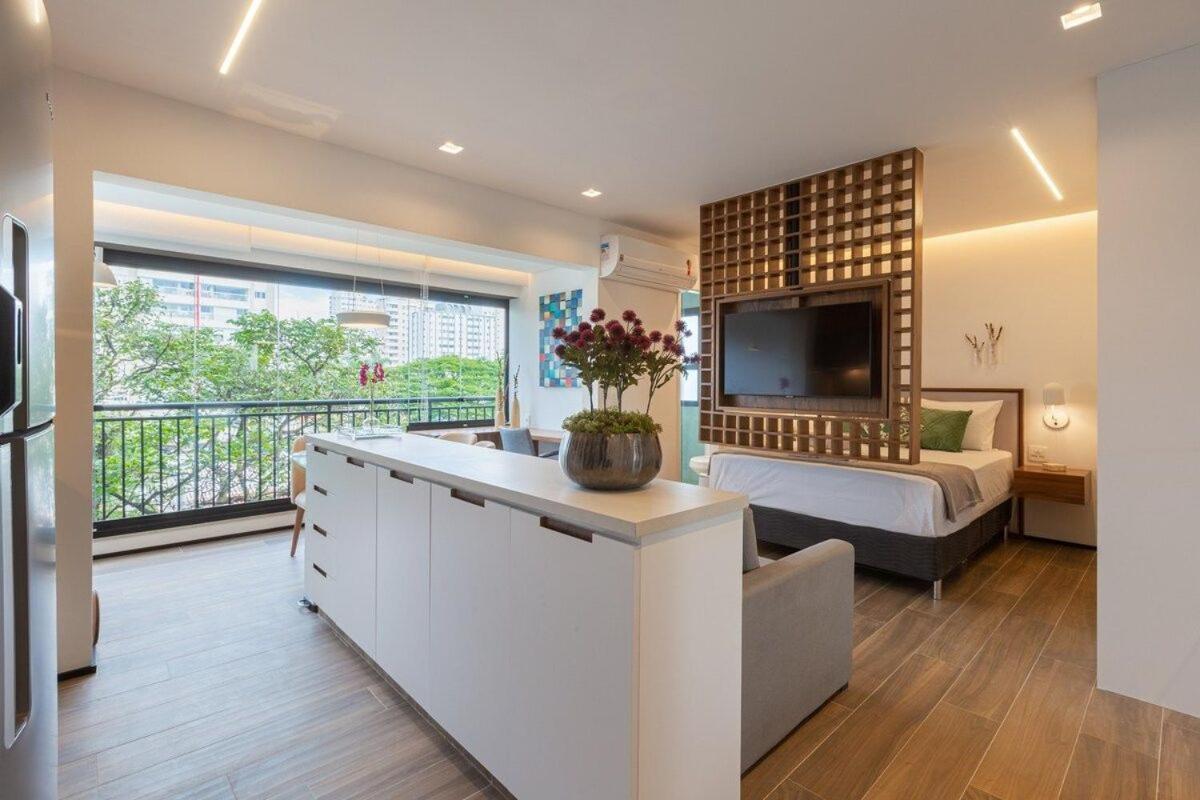 Apartamento Easy Star - Luxuoso Studio No Coracao Do Campo Belo - Hc01h São Paulo