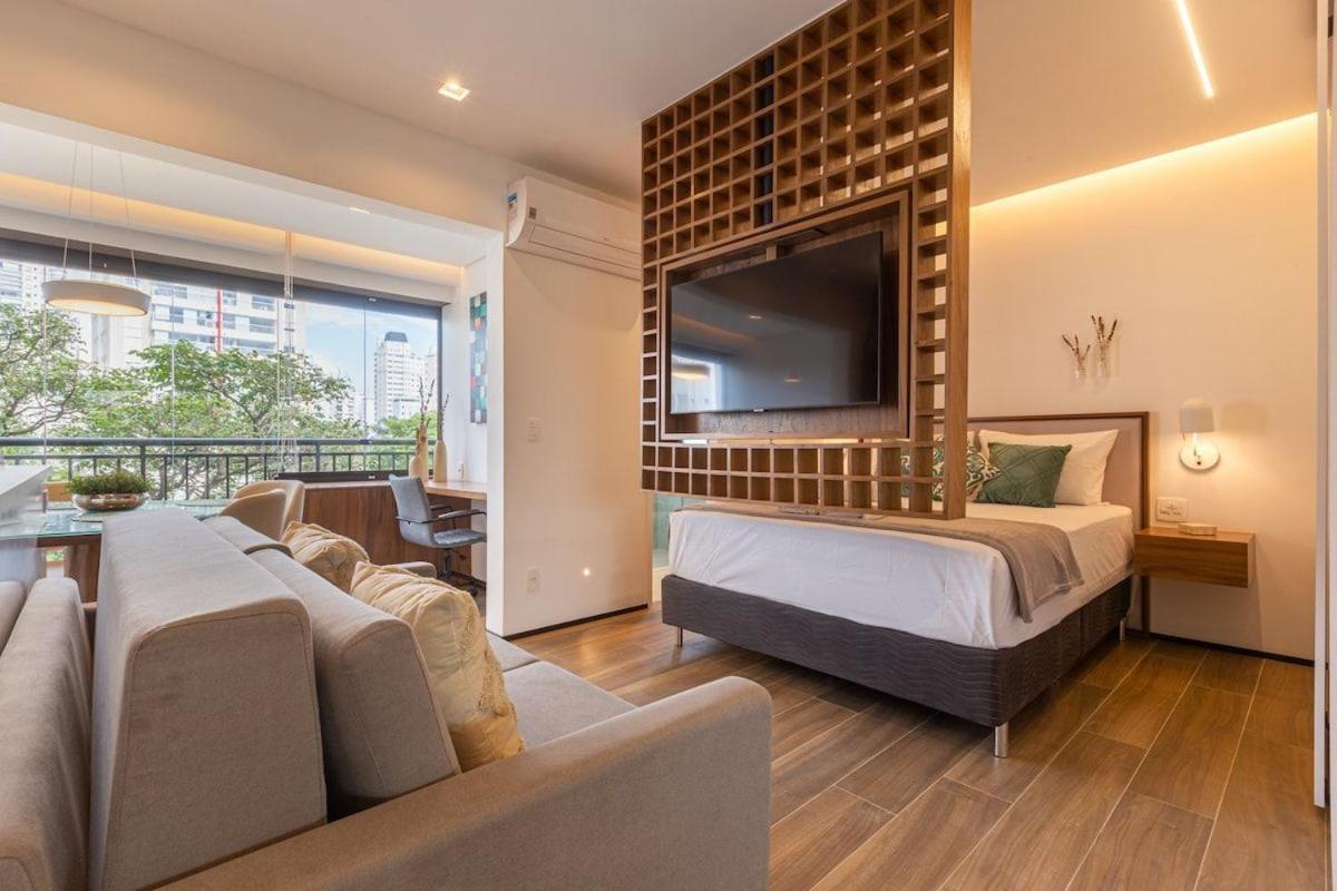 Apartamento Easy Star - Luxuoso Studio No Coracao Do Campo Belo - Hc01h São Paulo
